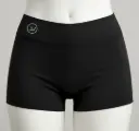 SHORT GAF LISO NEGRO 2-C2