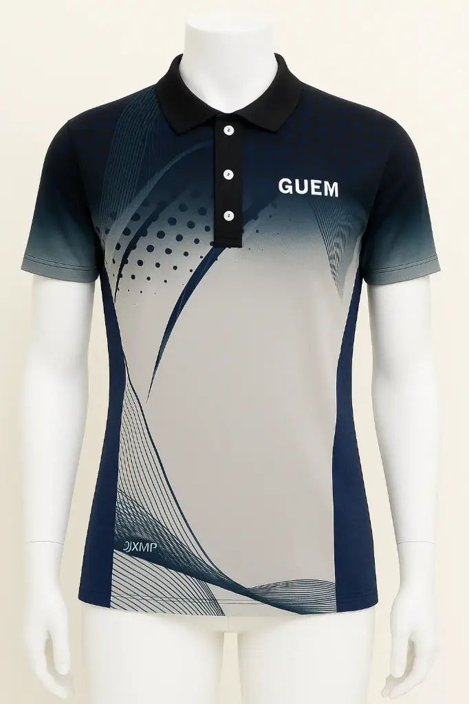  Playera Polo sublimada de competencia GUEM 2025