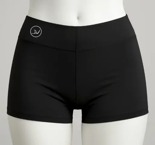 SHORT GAF LISO NEGRO 2-C2