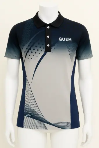  Playera Polo sublimada de competencia GUEM 2025